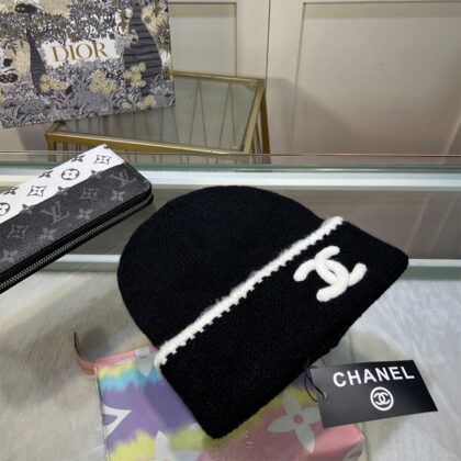 CHANELおしゃれウールニット帽14 SS95459
