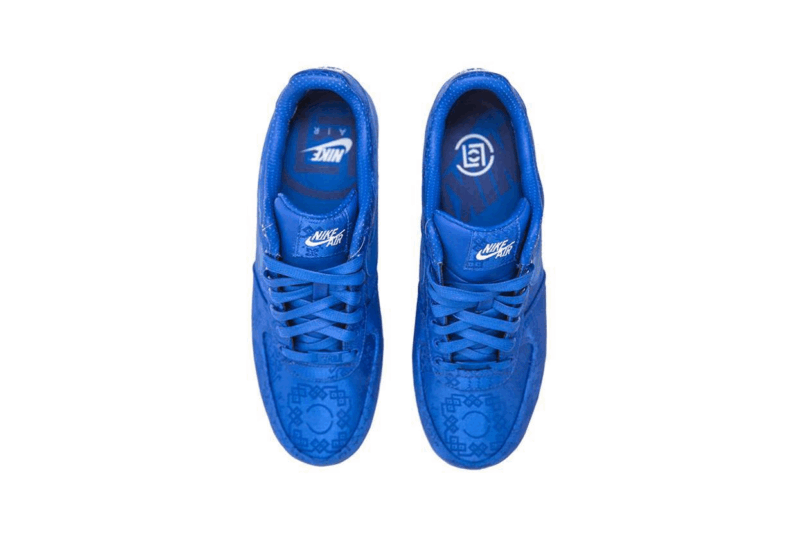 CLOT × NIKE AIR FORCE 1 ROYALE BLUE SILK - エアフォースワン - 画像 (5)
