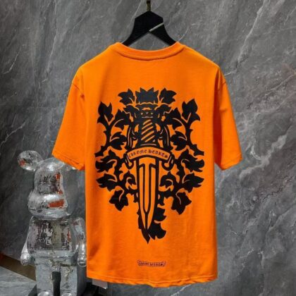 Chrome Hearts 半袖クロスーオレンジ