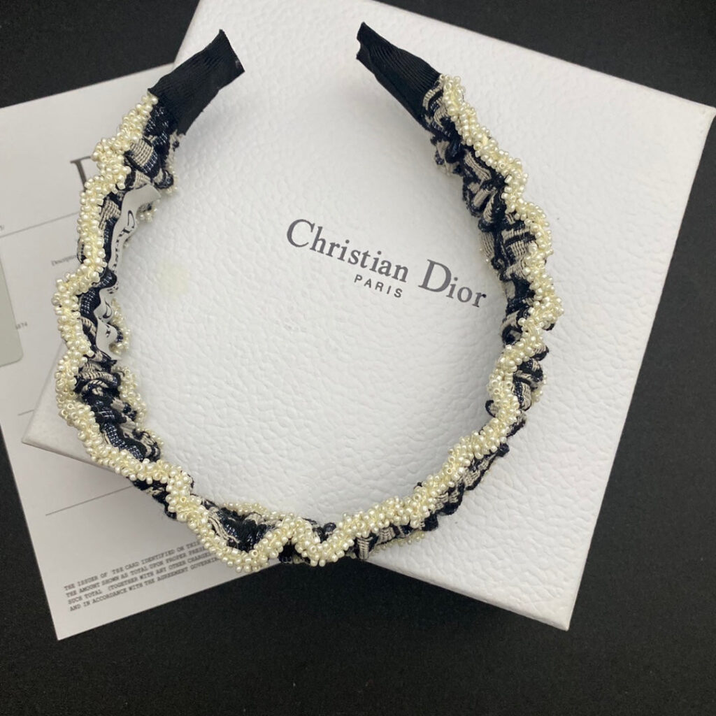 DIORクラシックパールヘッドバンド SS