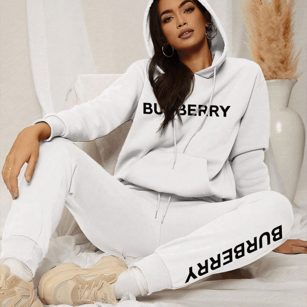 【 Burberry 】有名な油絵のファッションの衛衣のセットです - 画像 (9)
