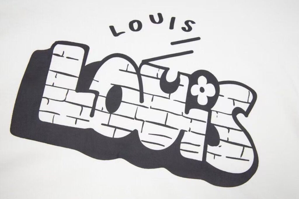 Louis Vuitton 新品半袖 wall print - 画像 (3)