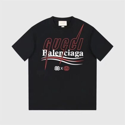 【GUCCI x BALENCIAGA公式旗艦店】男女兼用 Tシャツ ご好評に付き再入荷！