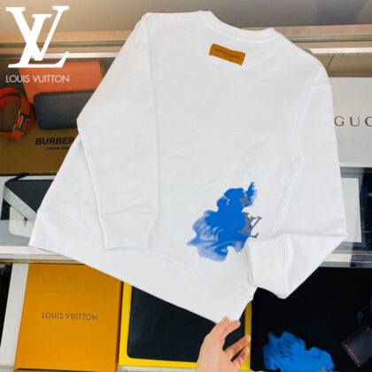 LV Louis Vuittonコットンのおしゃれ丸首パーカーです07 SS95552