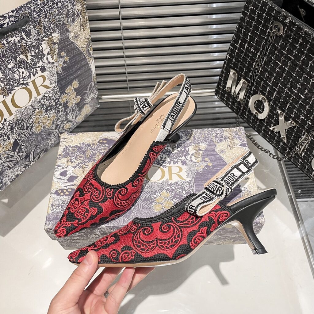 DIOR 新作刺繍ハイヒール 10zm 95759 - 画像 (8)