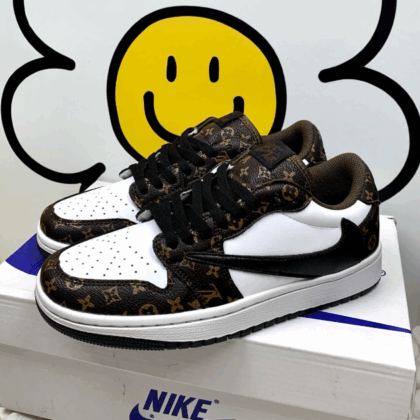 Nike Air Jordan 1 & Louis Vuitton スニーカー　（クリアランス価格9800円）