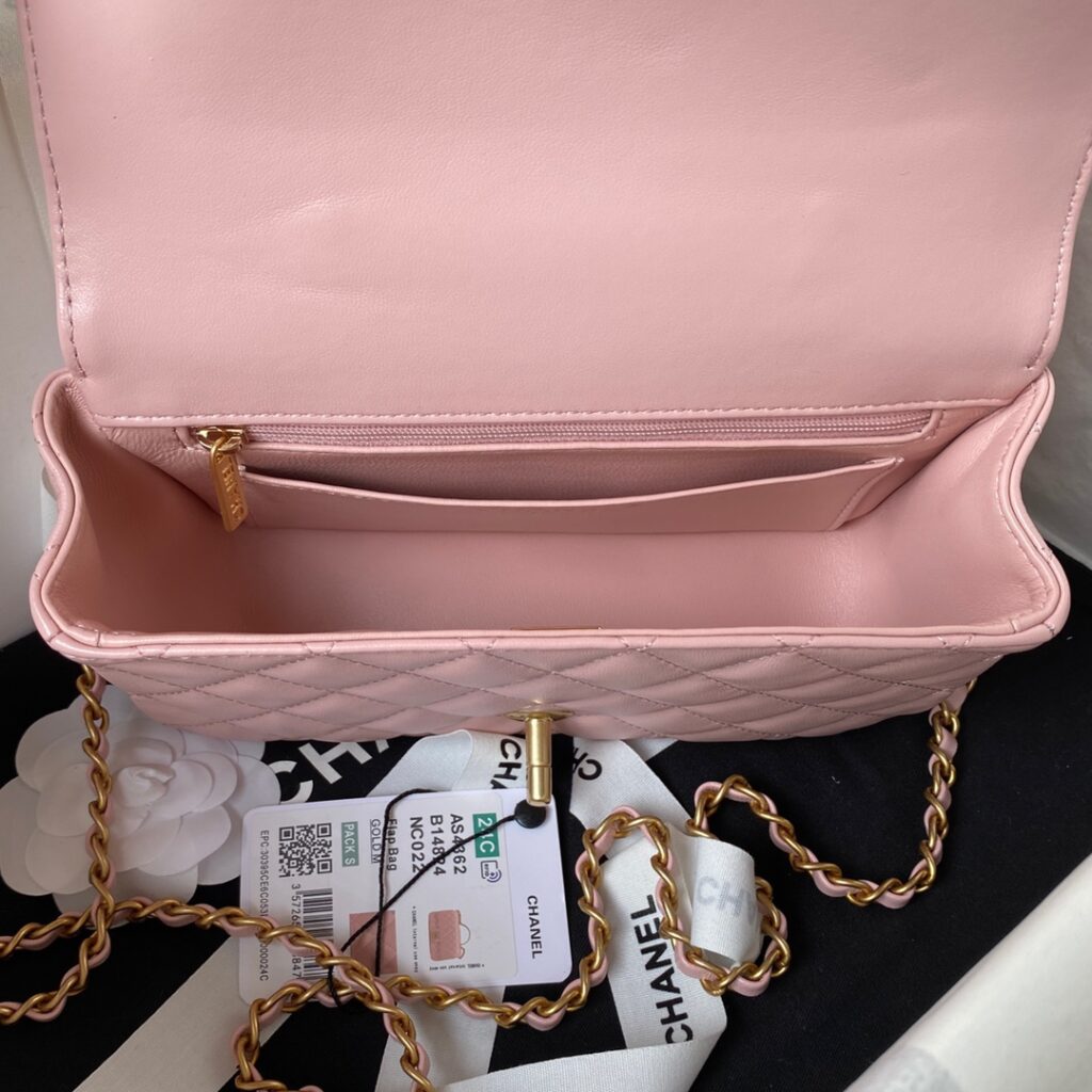 Chanel❄️24C 🔅AS4362 diamond letter handle mini CF - 画像 (4)