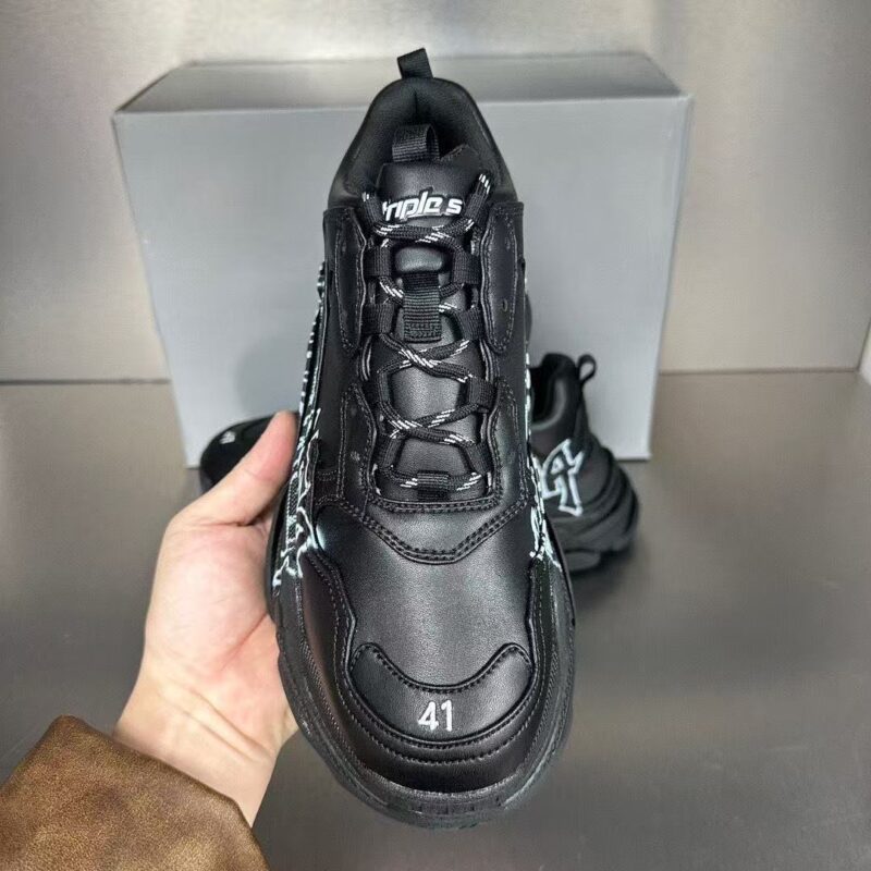 Balenciaga Triple S DIY Metal Artwork Black メンズ - 画像 (3)