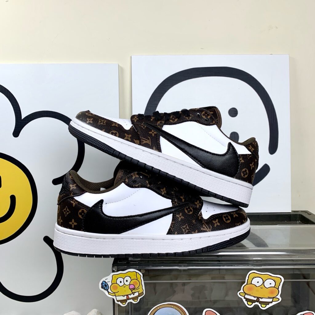Nike Air Jordan 1 & Louis Vuitton スニーカー　（クリアランス価格9800円） - 画像 (2)