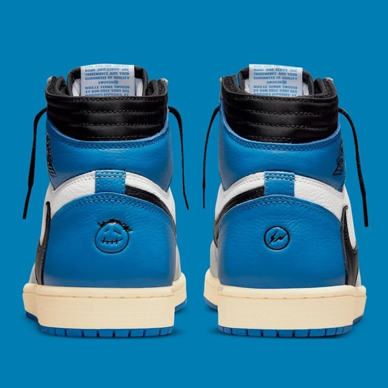 2021フラグメントxトラビススコットxナイキエアジョーダン1ハイOGSP「ミリタリーブルー」TRAVIS SCOTT × FRAGMENT × NIKE AIR JORDAN 1 HIGH "MILITARY BLUE'' - 画像 (8)