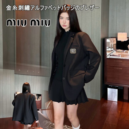 MIUMIU背広のコート SS96786