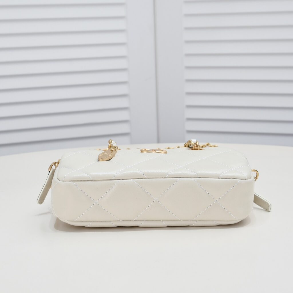 Chanel 23K gold coin chain bag-2 colors - 画像 (13)