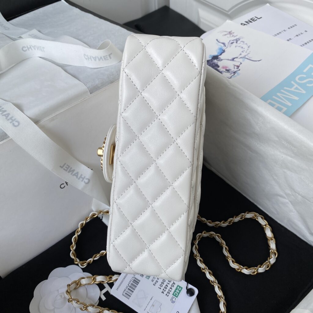 Chanel❄️24C 🔅AS4362 diamond letter handle mini CF - 画像 (5)