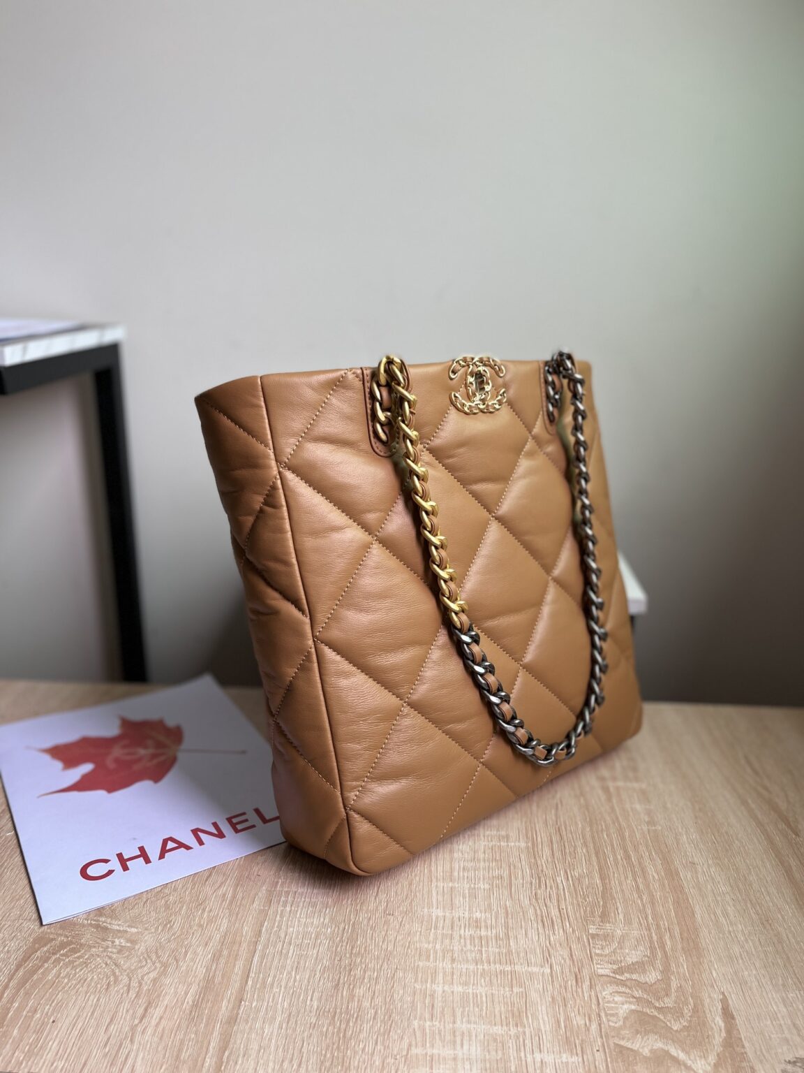 CHANEL 19 SHOPPING BAG 3519 - 画像 (9)