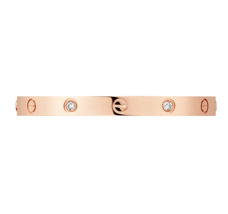 【Cartier】カルティエ LOVE BRACELET, 4 DIAMONDS ブレスレット、ダイヤモンド4個 - 画像 (16)