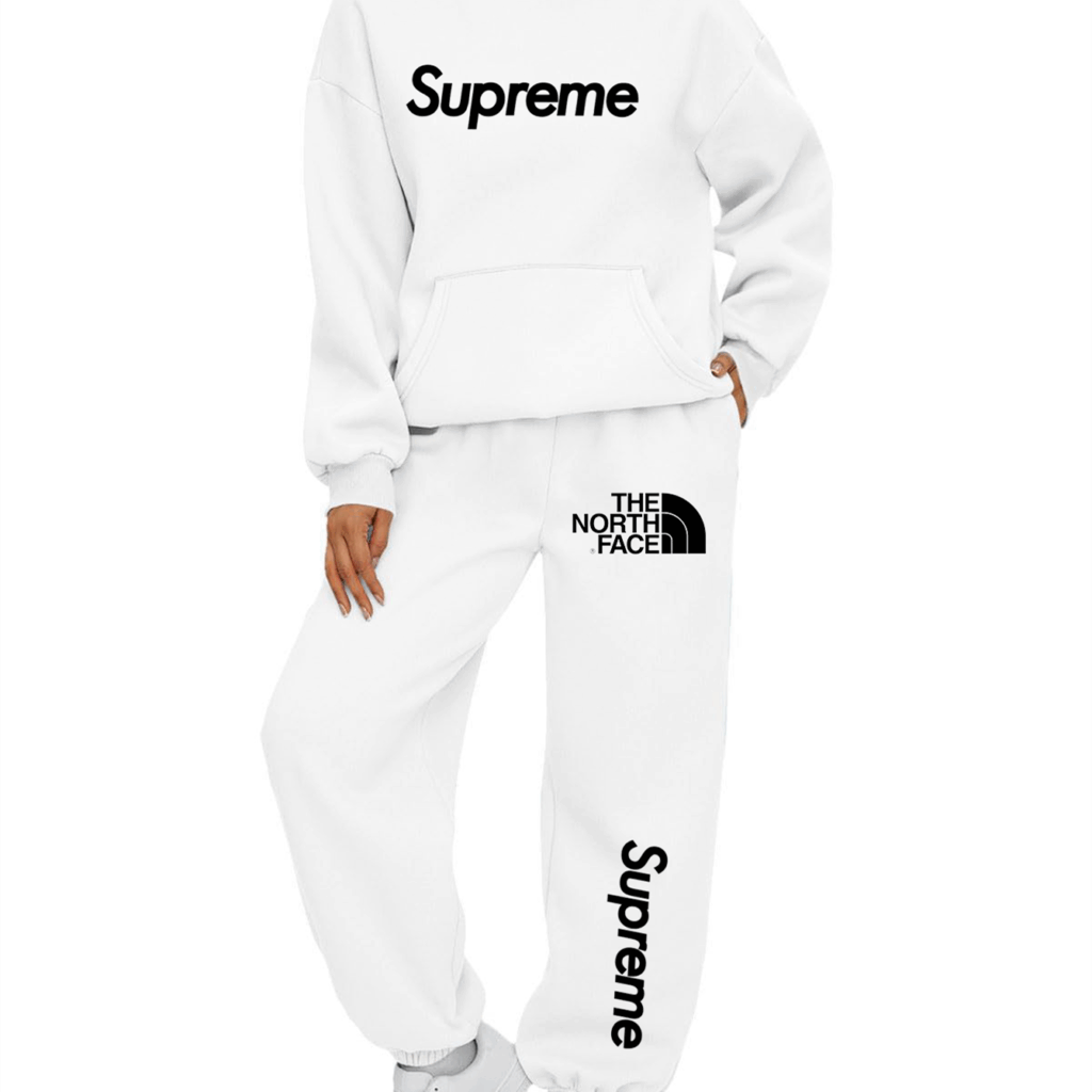 【 Supreme x The North Face 】超人気ファッション連名戦没キャラクターパーカーセット - 画像 (10)