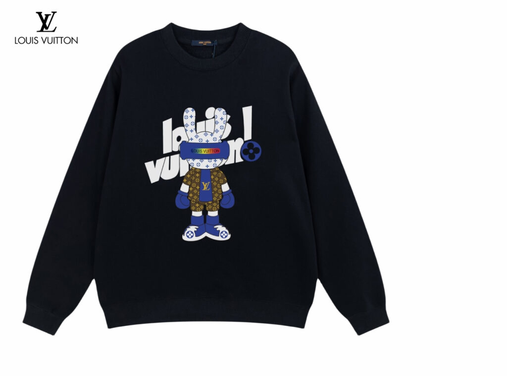 【2024】【LOUIS VUITTON 公式旗艦店】ルイヴィトン 丸首の衛衣 スウェットご好評に付き再入荷！