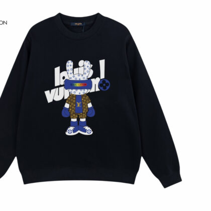 【2024】【LOUIS VUITTON 公式旗艦店】ルイヴィトン 丸首の衛衣 スウェットご好評に付き再入荷！