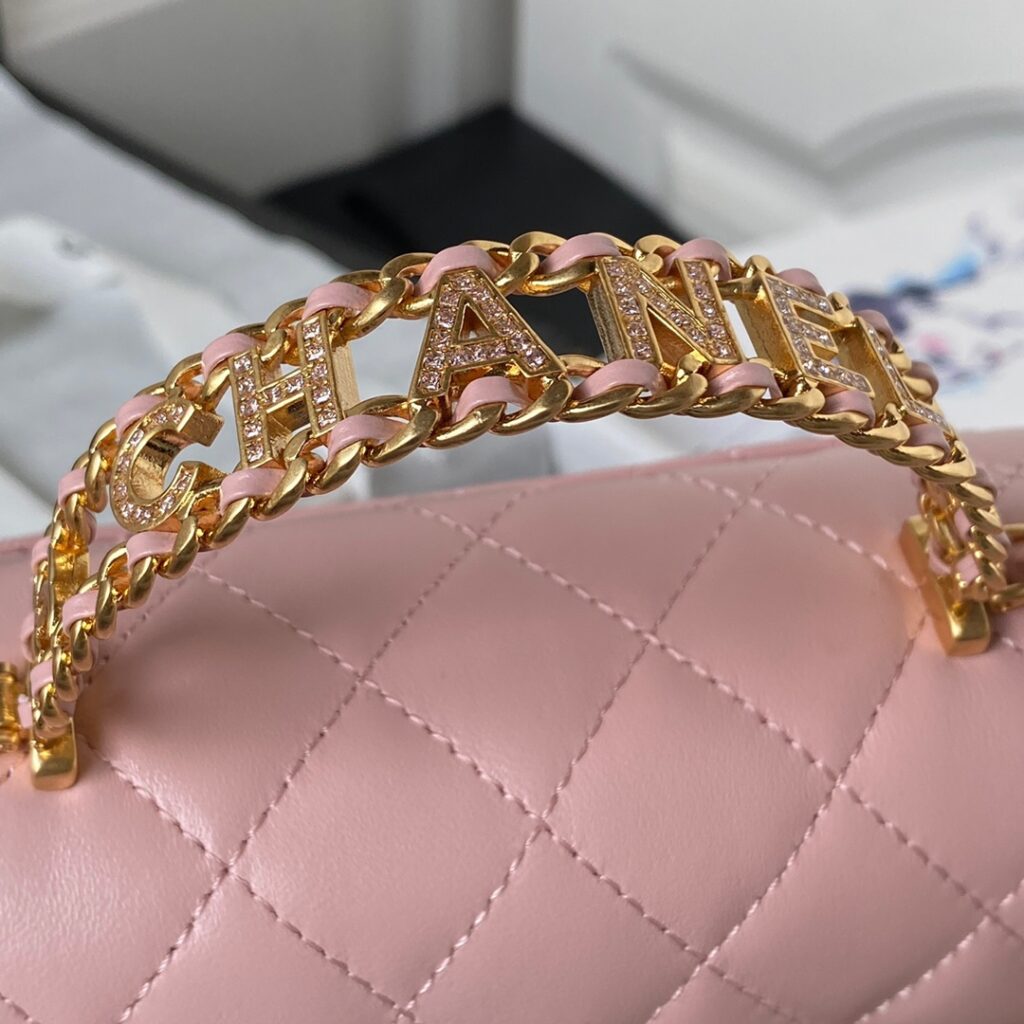 Chanel❄️24C 🔅AS4362 diamond letter handle mini CF - 画像 (3)
