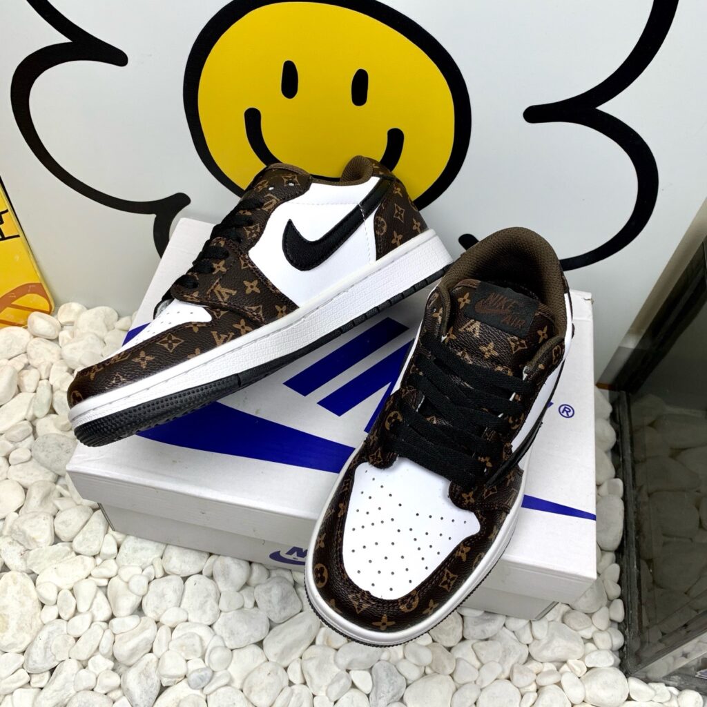 Nike Air Jordan 1 & Louis Vuitton スニーカー　（クリアランス価格9800円） - 画像 (4)