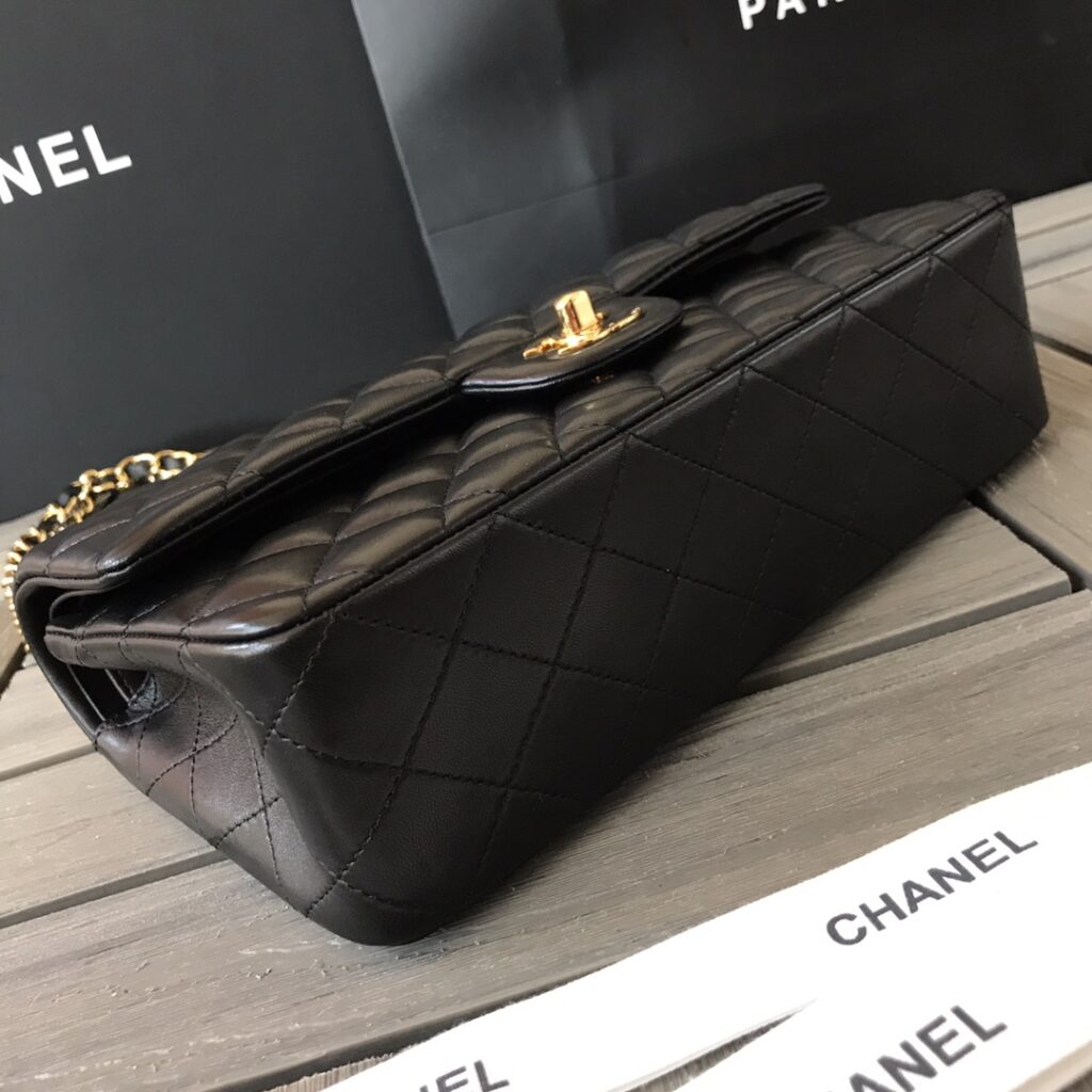 Chanel Flap Bag black 1112 - 画像 (5)