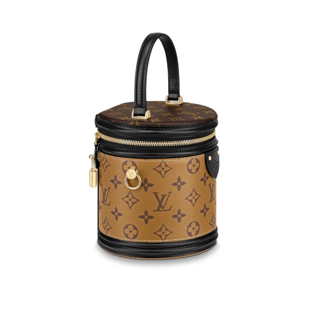 LOUIS VUITTON モノグラム ショルダーバッグ カンヌ ブラウン M43986 - 画像 (3)