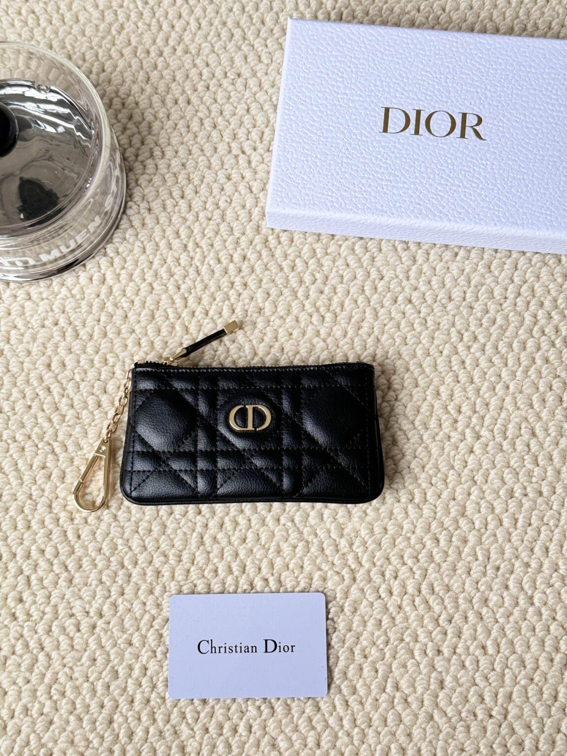 Dior 小銭入れ に飾りを付ける 3 zm 94914