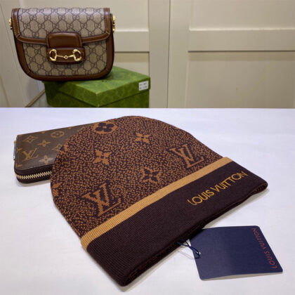 【 Louis Vuitton】おしゃれウールニット帽28 SS95464