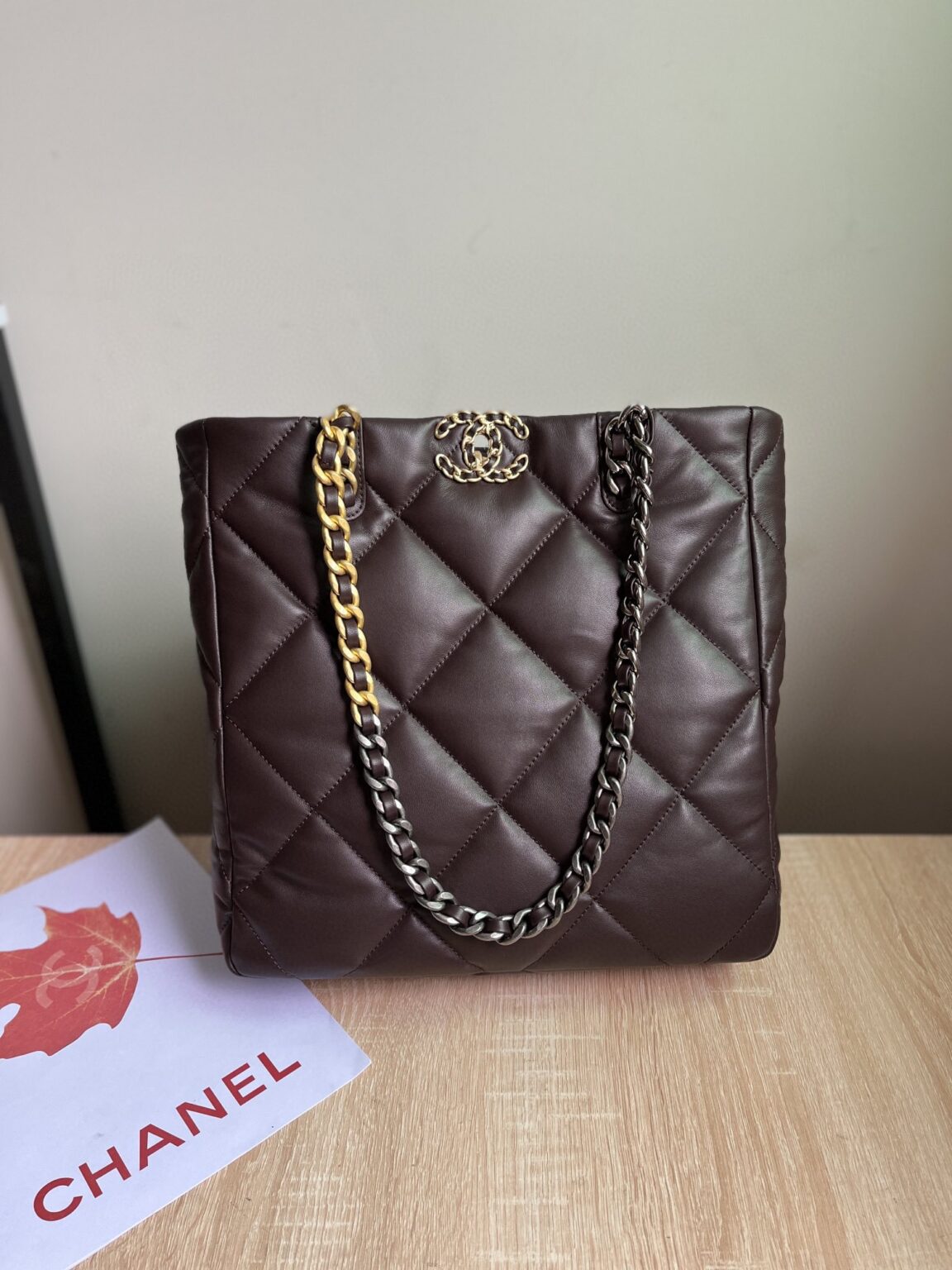CHANEL 19 SHOPPING BAG 3519 - 画像 (10)