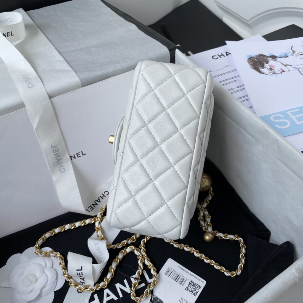 Chanel CF square with golden ball 1786 - 画像 (5)