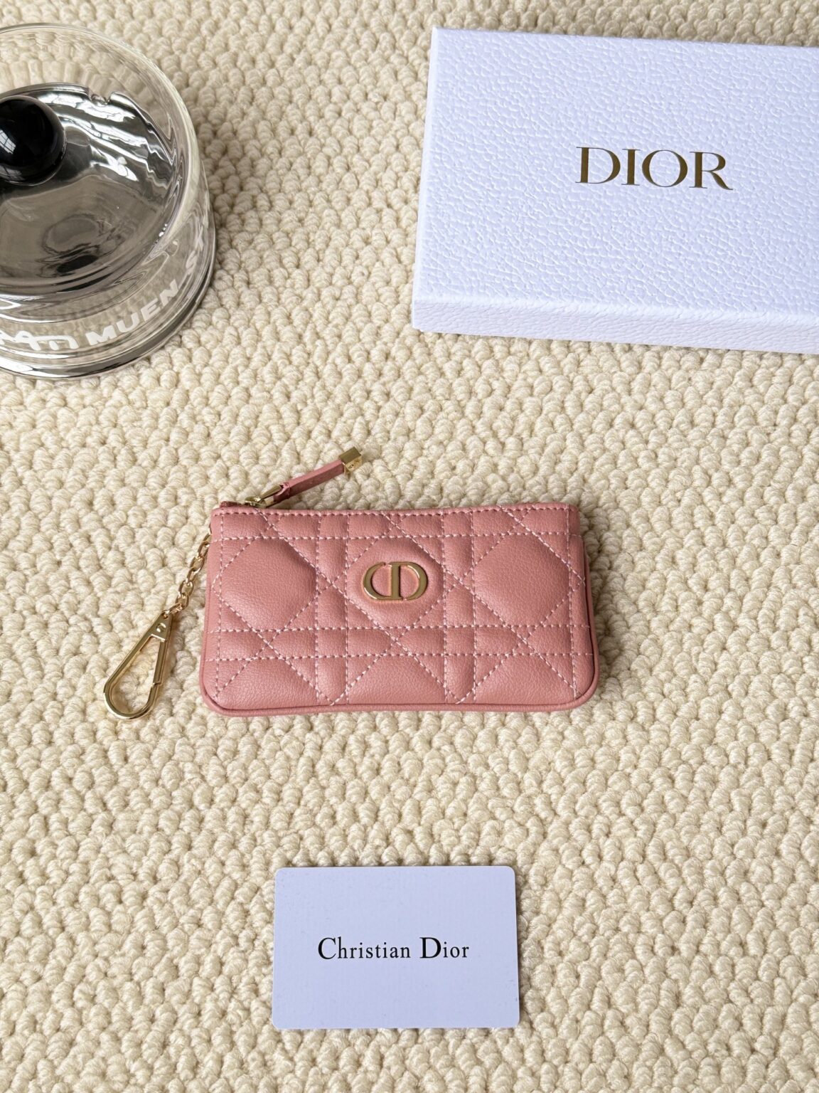 Dior 小銭入れ に飾りを付ける2 zm 94914