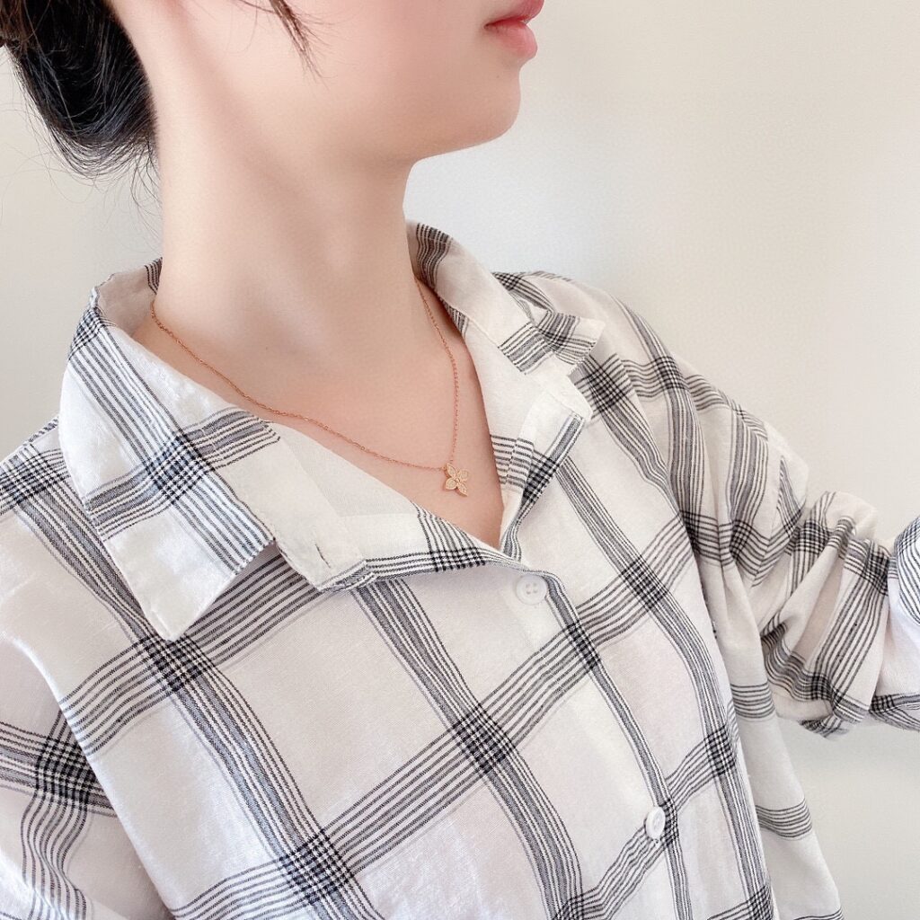 LOUIS VUITTON（ルイヴィトン）STAR BLOSSOM ネックレス Q93710 - 画像 (4)