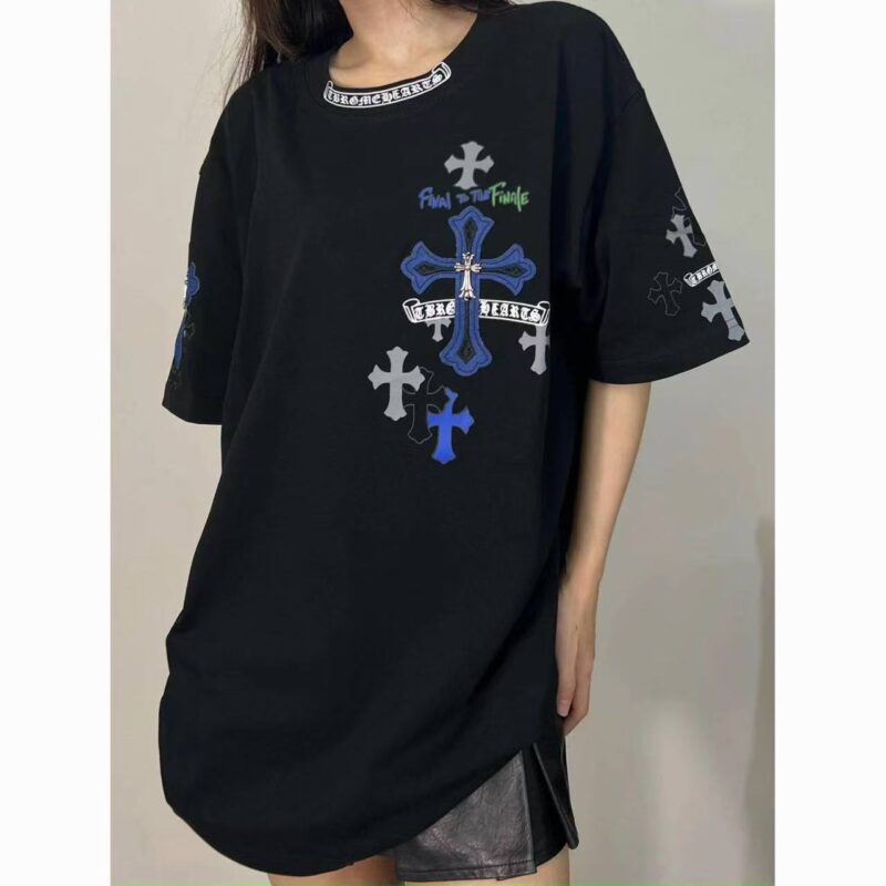 Chrome Hearts クロス半袖ー黒 - 画像 (4)