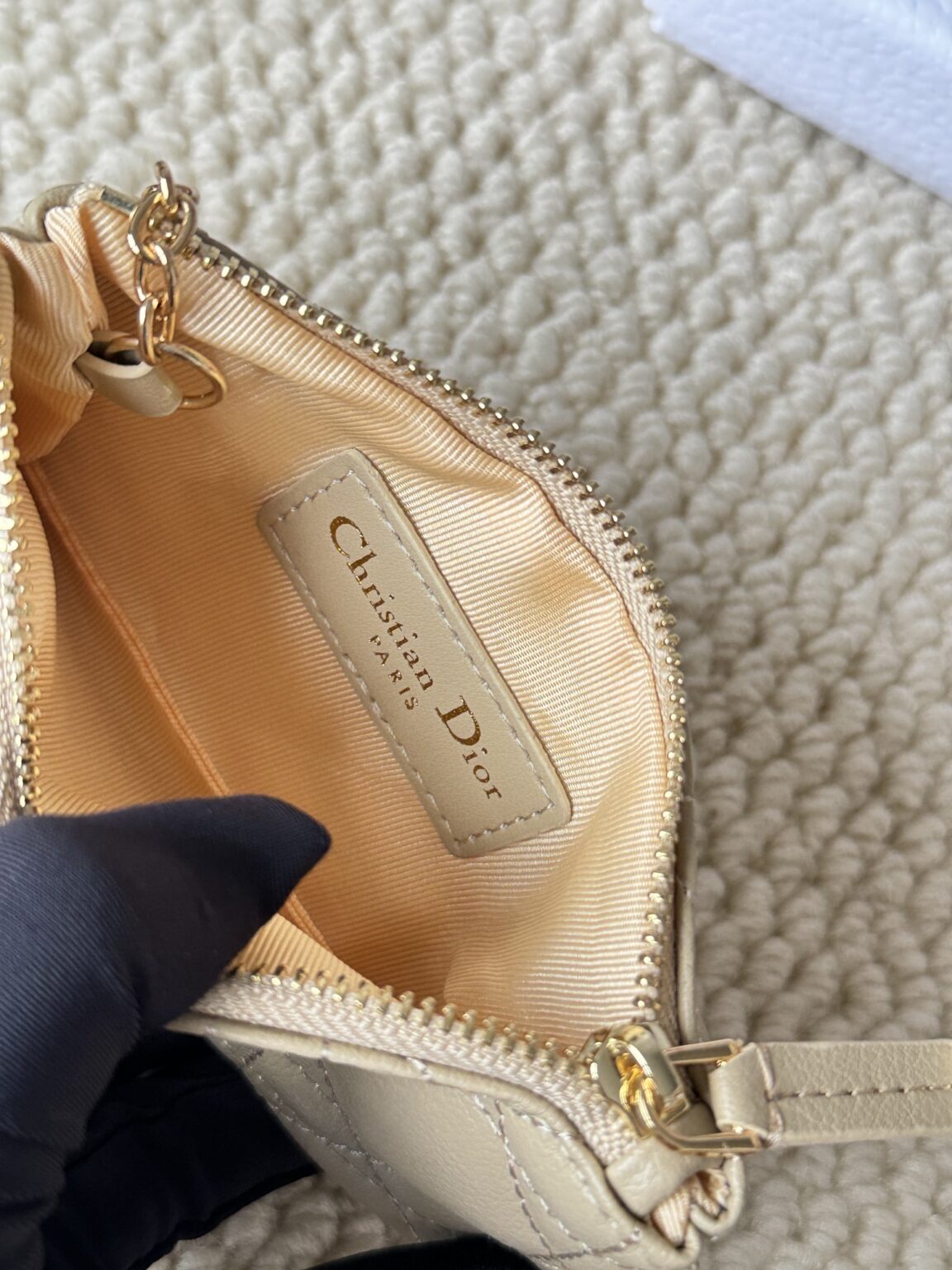 Dior 小銭入れ に飾りを付ける 4 zm 94914 - 画像 (3)