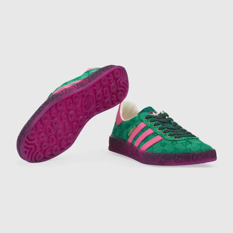 ADIDAS X GUCCI ガゼル スニーカー - 画像 (6)