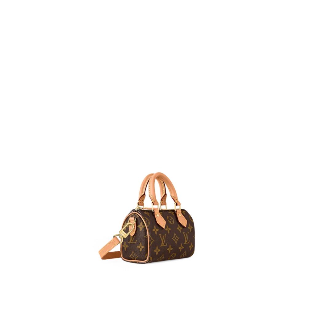 直営店♪すぐ届く♪LOUIS VUITTON ナノ・スピーディ モノグラム M81085 - 画像 (4)