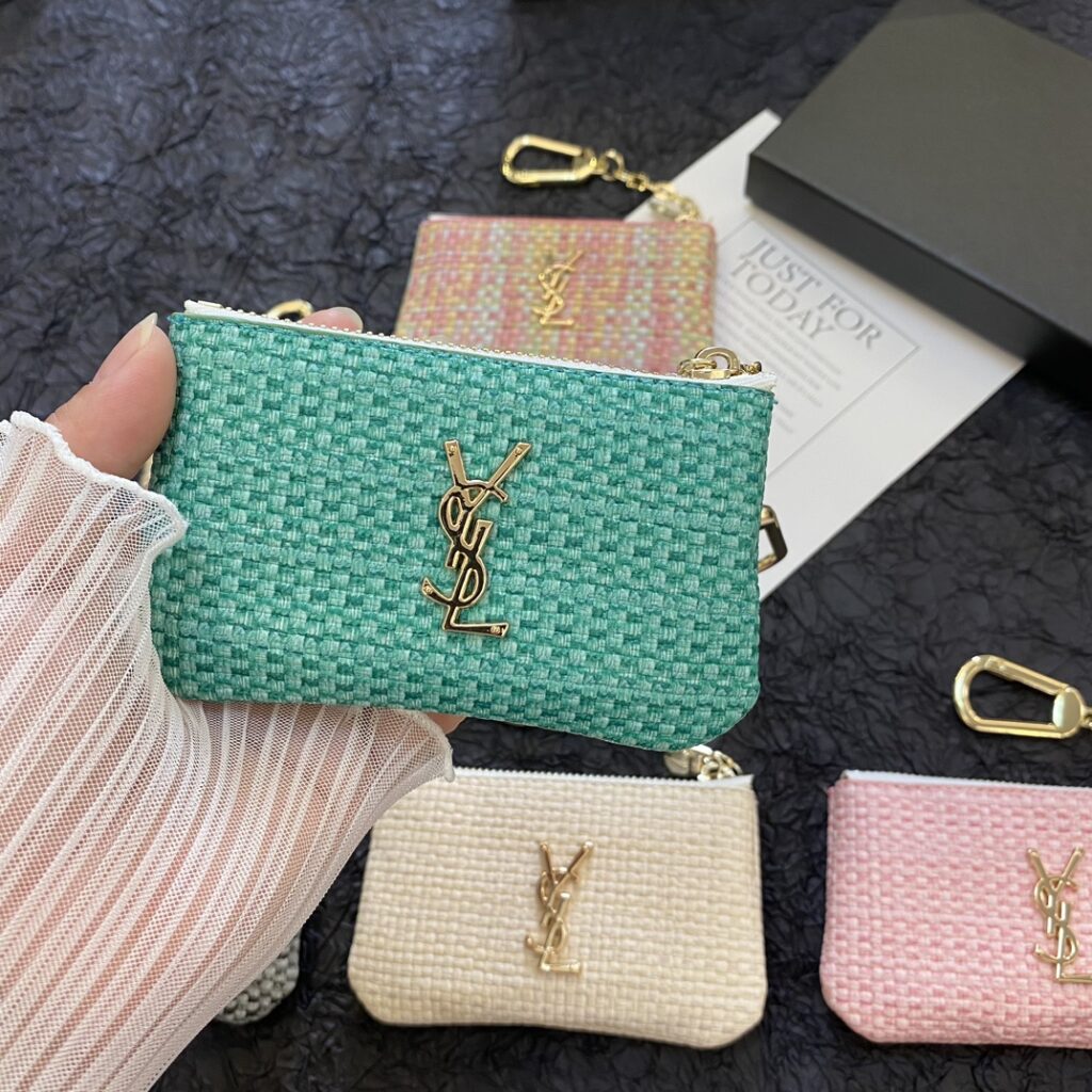 YSL 小銭入れ に飾りを付ける zm 94914 - 画像 (2)