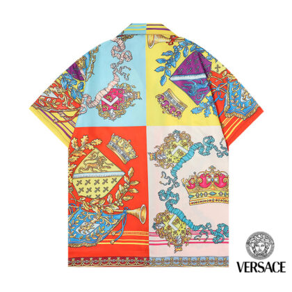 VERSACEだぶだぶの半袖シャツ01 SS95046