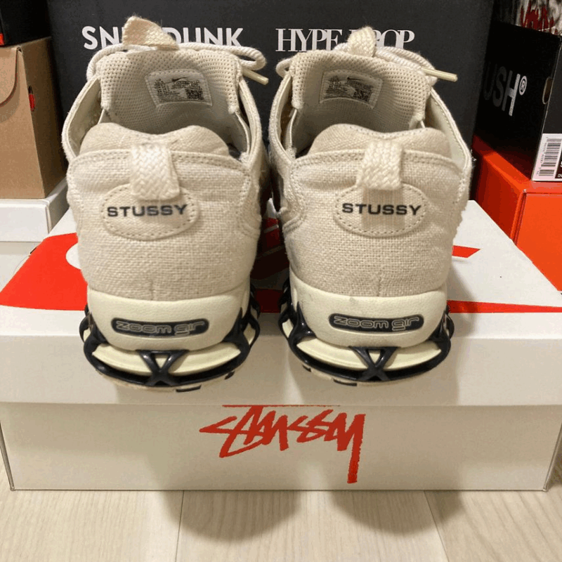 Nike&Stussy AIR ZOOM SPIRIDON Fossil - 画像 (4)