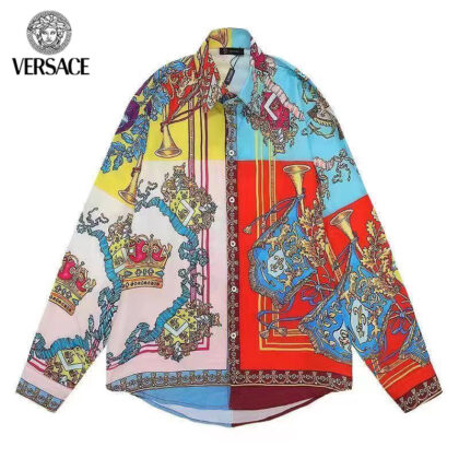 VERSACEだぶだぶの半袖シャツ11 SS95048