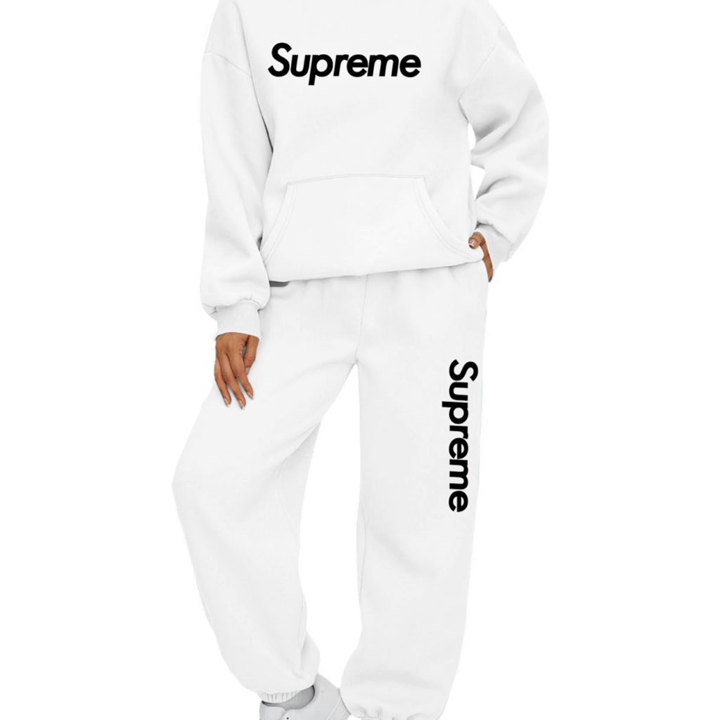 【 Supreme 】世界を旅する子犬のおしゃれなパーカーのセットです - 画像 (10)