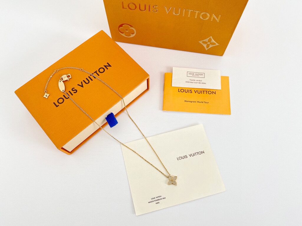 LOUIS VUITTON（ルイヴィトン）STAR BLOSSOM ネックレス Q93710 - 画像 (8)