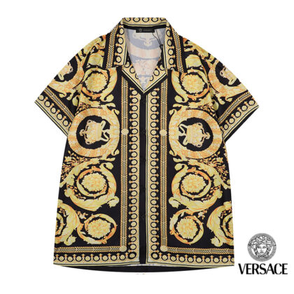VERSACEだぶだぶの半袖シャツ03 SS95046