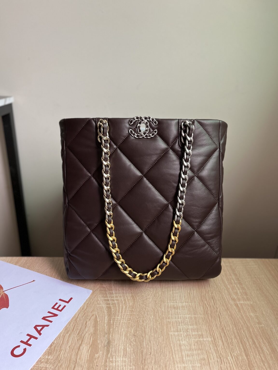 CHANEL 19 SHOPPING BAG 3519 - 画像 (10)