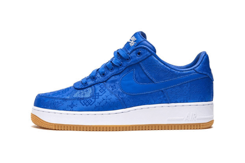 CLOT × NIKE AIR FORCE 1 ROYALE BLUE SILK - エアフォースワン - 画像 (2)
