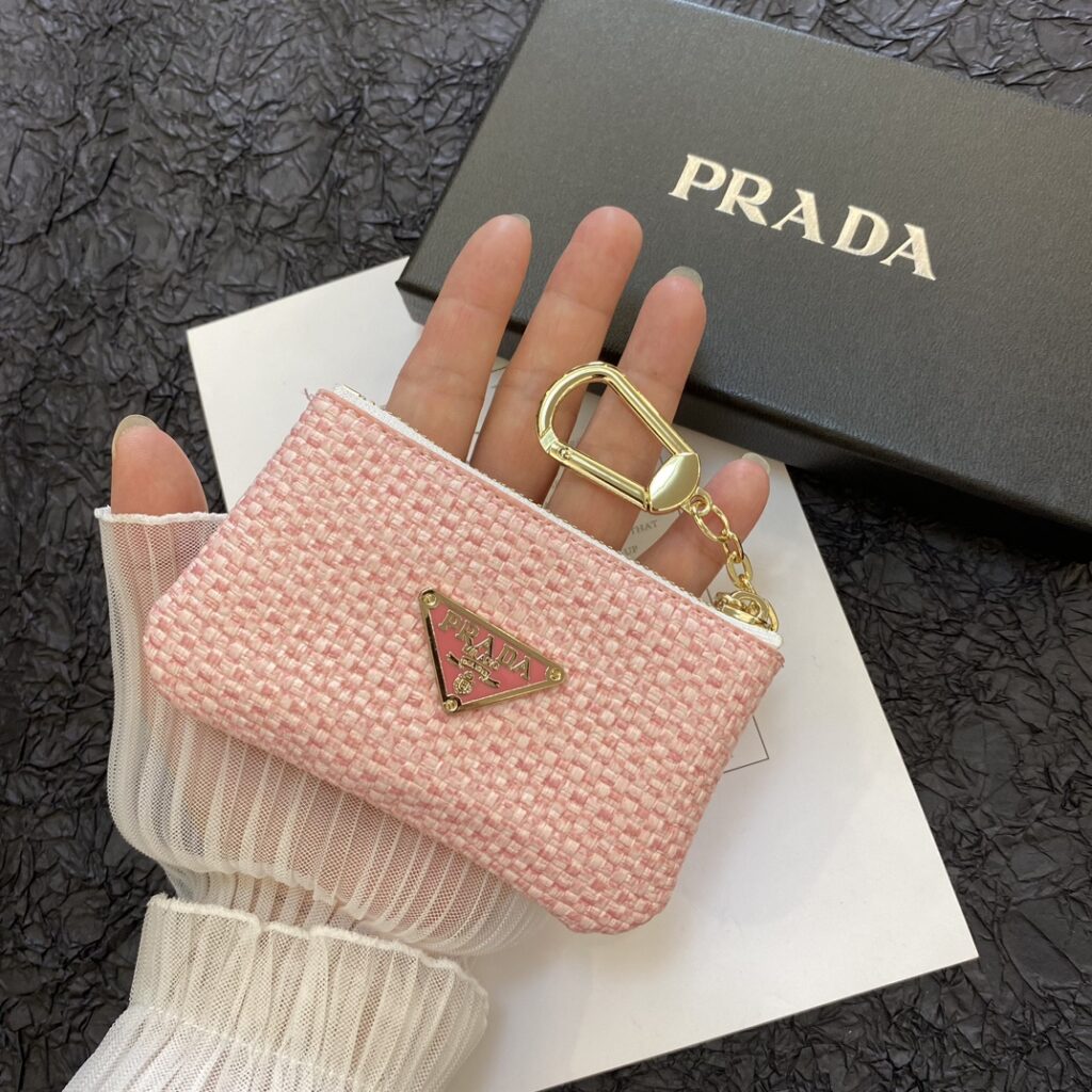 Prada 小銭入れ に飾りを付ける zm 94914 - 画像 (6)