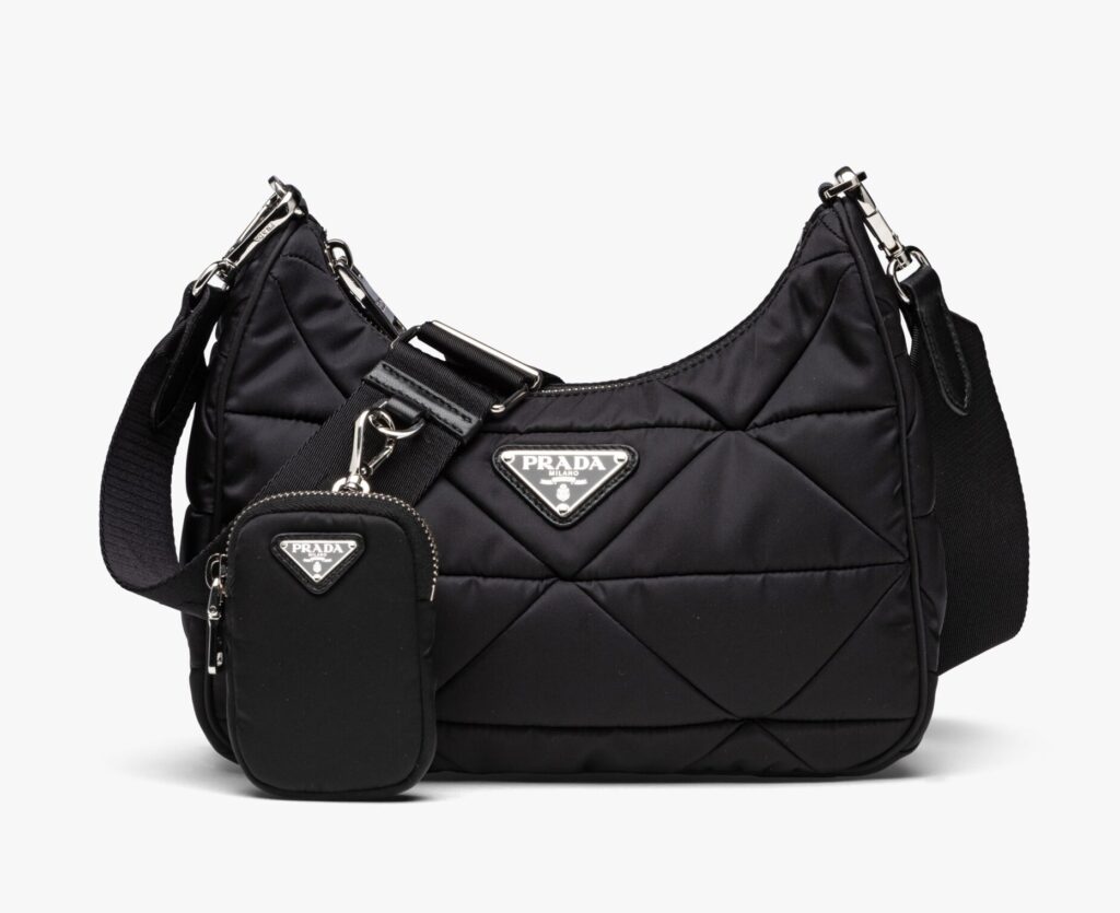 ☆PRADA プラダ パデッドナイロン ショルダーバッグ - 画像 (2)