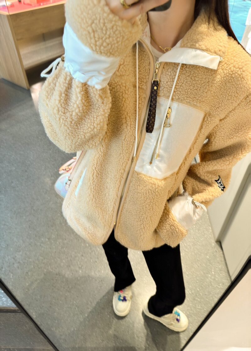 LV Louis Vuittonウールのコート10 SS100591 - 画像 (3)