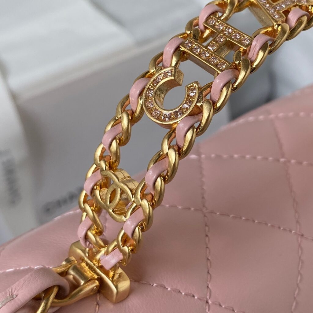 Chanel❄️24C 🔅AS4362 diamond letter handle mini CF - 画像 (9)