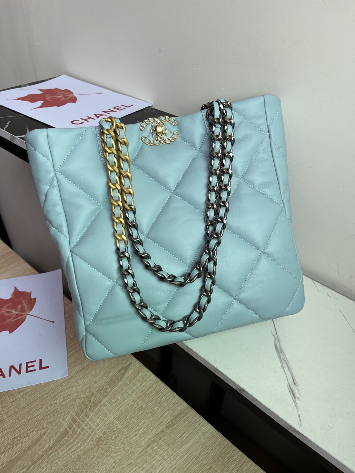 CHANEL 19 SHOPPING BAG 3519 - 画像 (19)